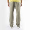 Picture of "THINK PINK"MAN CHECK CALANQUE KNEE PATCHES  DRAWSTRING ON WAIST AND BOTTOM IN COTTON GARMENT DYED