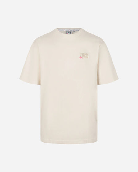 Picture of "THINK PINK" UNISEX SHORT SLEEVES T-SHIRT BACK PRINTED