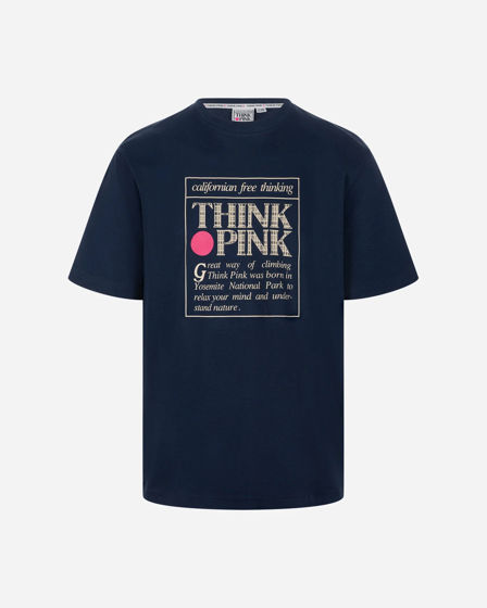 Picture of "THINK PINK" UNISEX SHORT SLEEVES T-SHIRT BIG LOGO